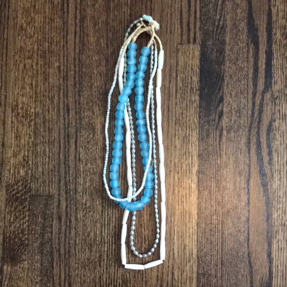 Twine and Twig water layer necklace set